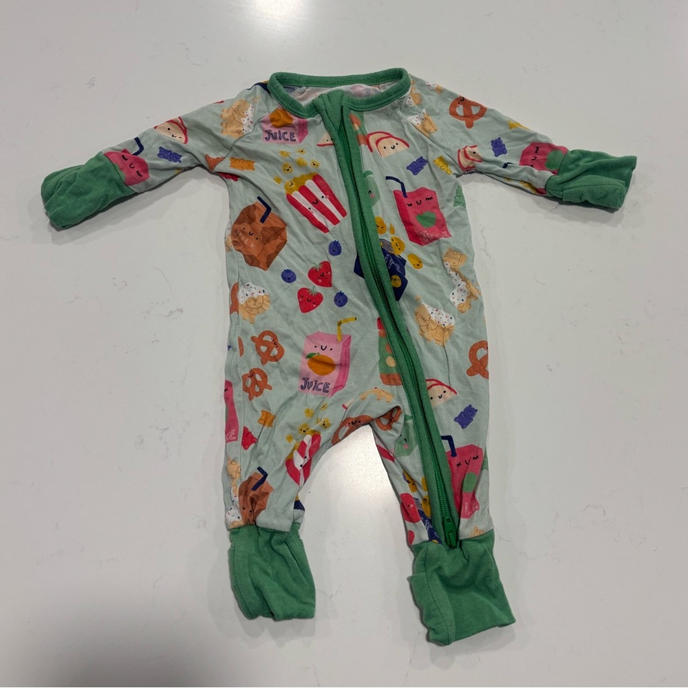 Little Sleepies Snack Attack Preemie Zippy